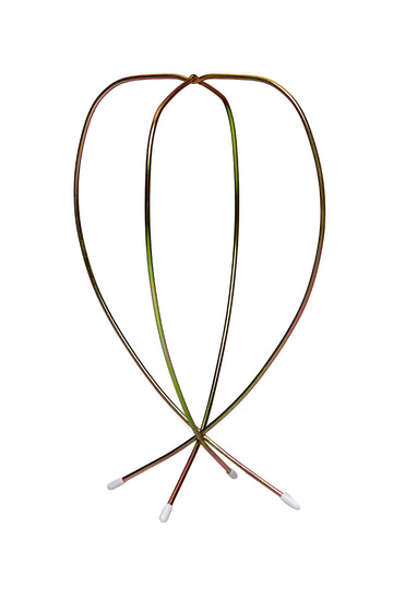 Wire Wig Stand for Storing and styling wigs and hairpieces